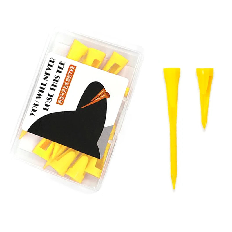 Golf Tees With Clip 10Pcs