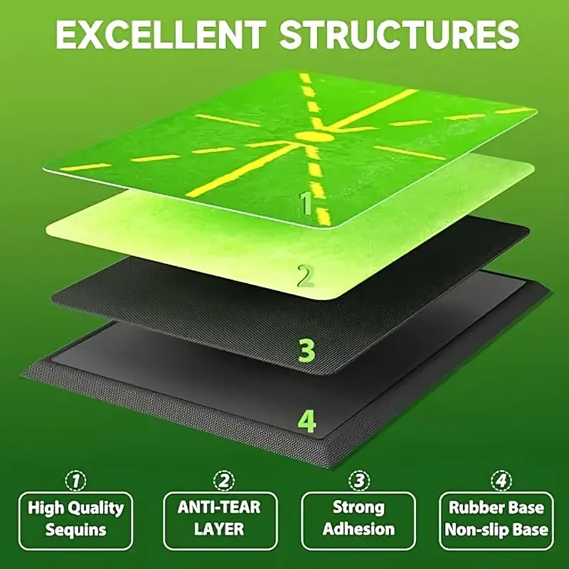 Portable Golf Training Mat – Durable Golf Hitting Mat for Swing Practice