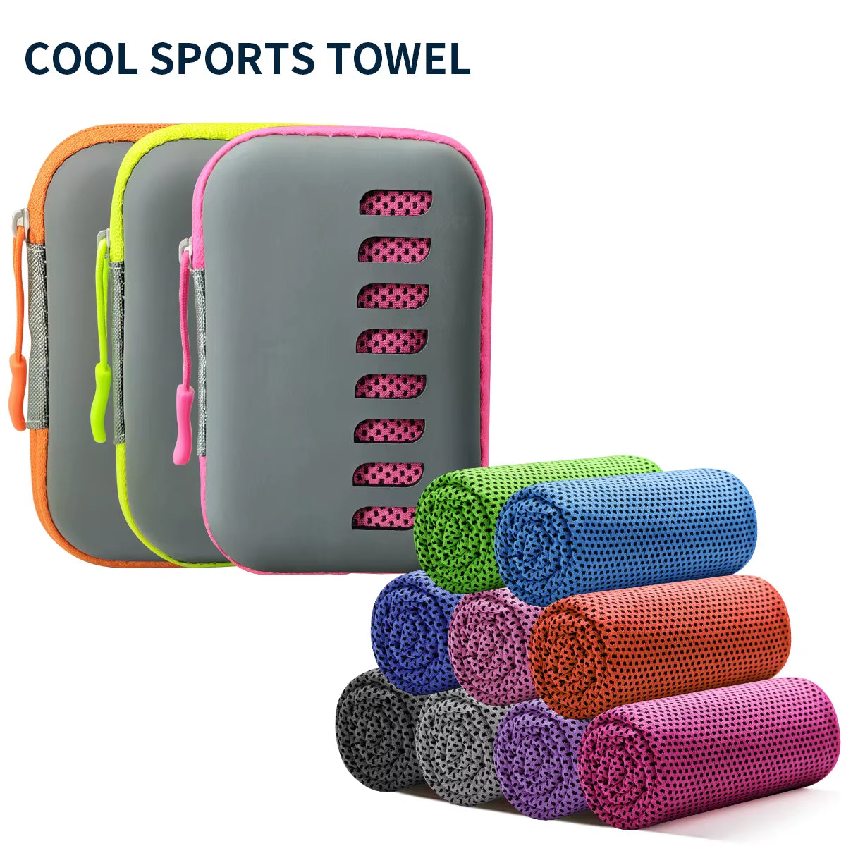 Cooling Towel with EVA Carry Case