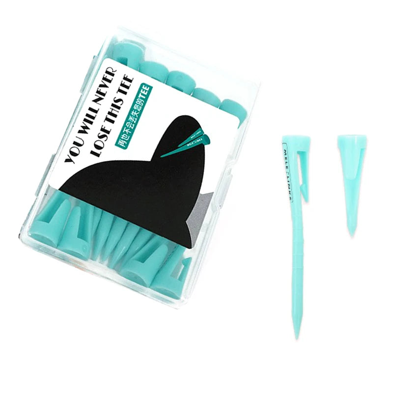 Golf Tees With Clip 10Pcs 
