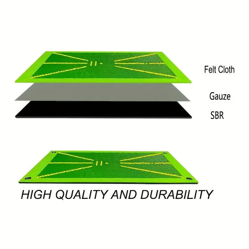 Portable Golf Training Mat – Durable Golf Hitting Mat for Swing Practice