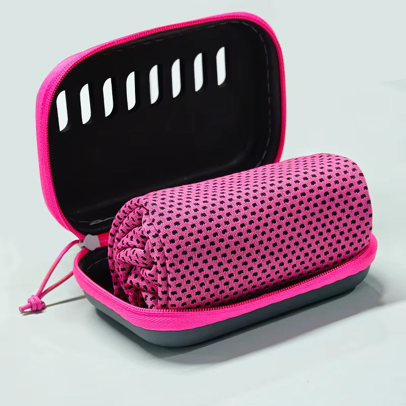 Cooling Towel with EVA Carry Case