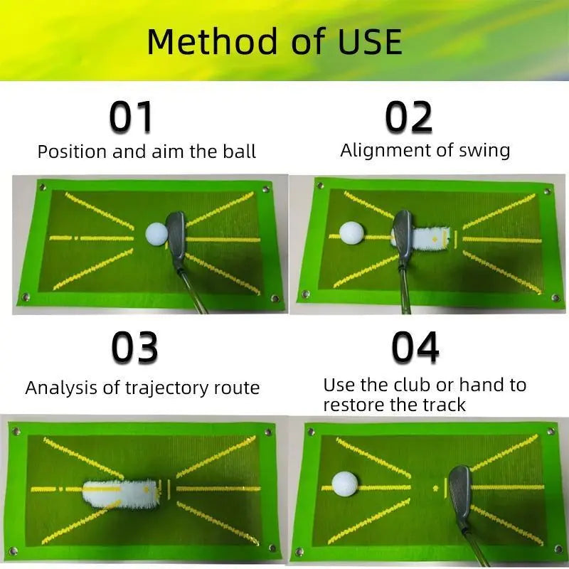 Portable Golf Training Mat – Durable Golf Hitting Mat for Swing Practice