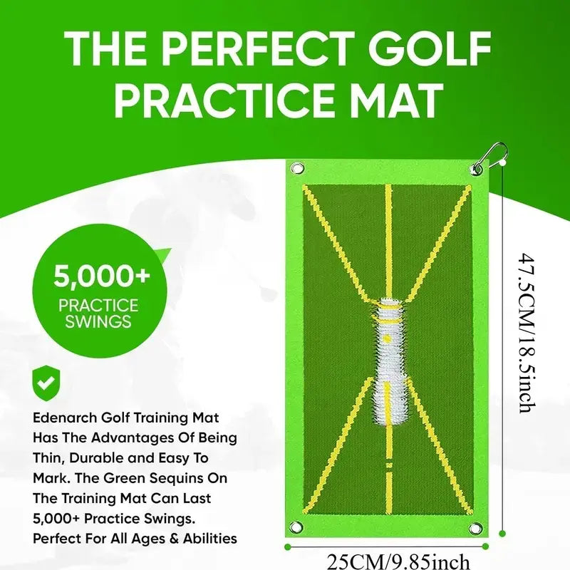 Portable Golf Training Mat – Durable Golf Hitting Mat for Swing Practice