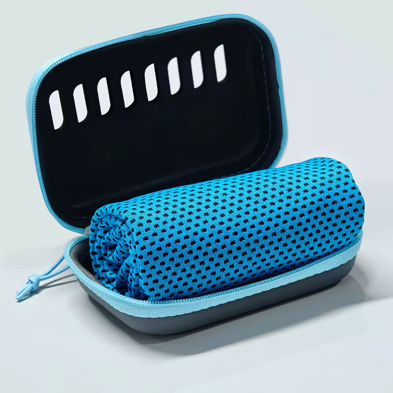 Cooling Towel with EVA Carry Case