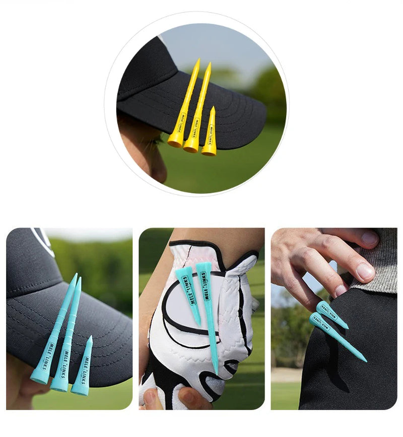 Golf Tees With Clip 10Pcs 