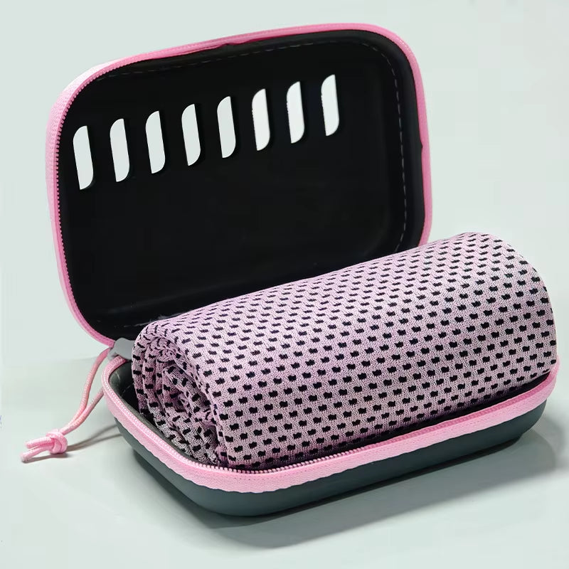 Cooling Towel with EVA Carry Case