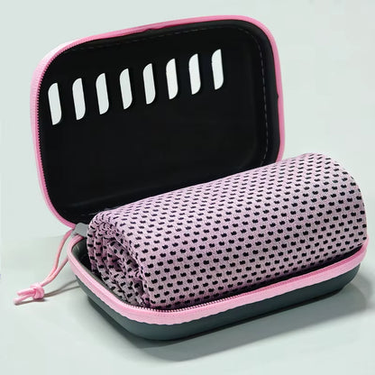 Cooling Towel with EVA Carry Case