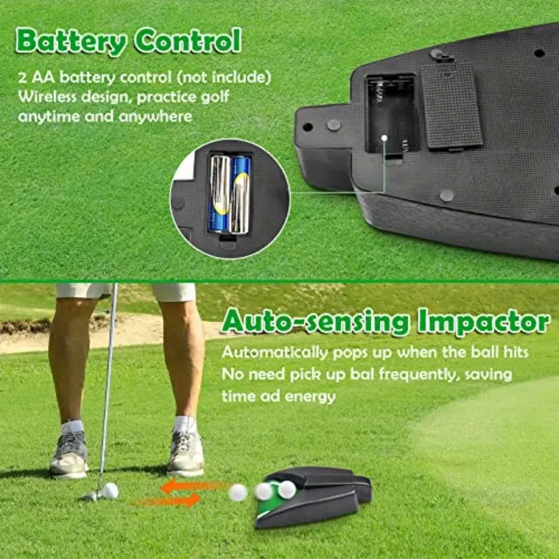 Portable Golf Training Mat – Durable Golf Hitting Mat for Swing Practice