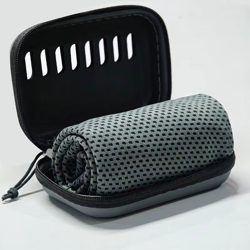 Cooling Towel with EVA Carry Case