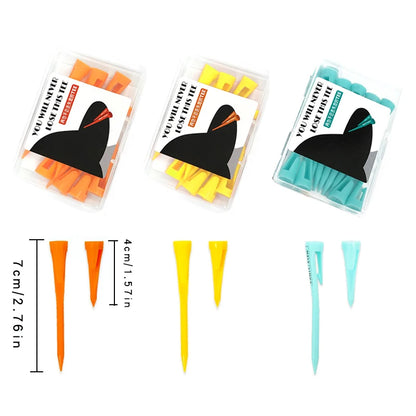 Golf Tees With Clip 10Pcs 